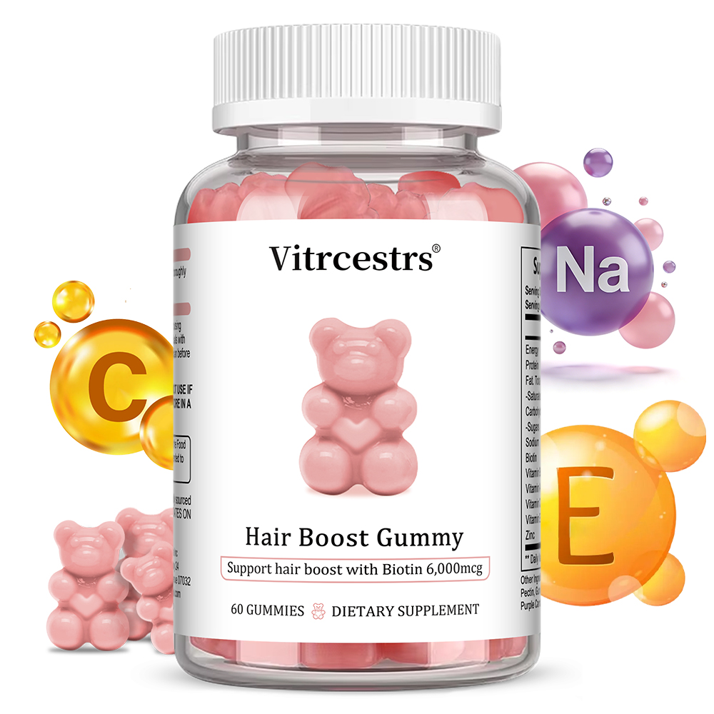 Biotin Hair Growth - Hair Boost Gummy, avec biotine 6
