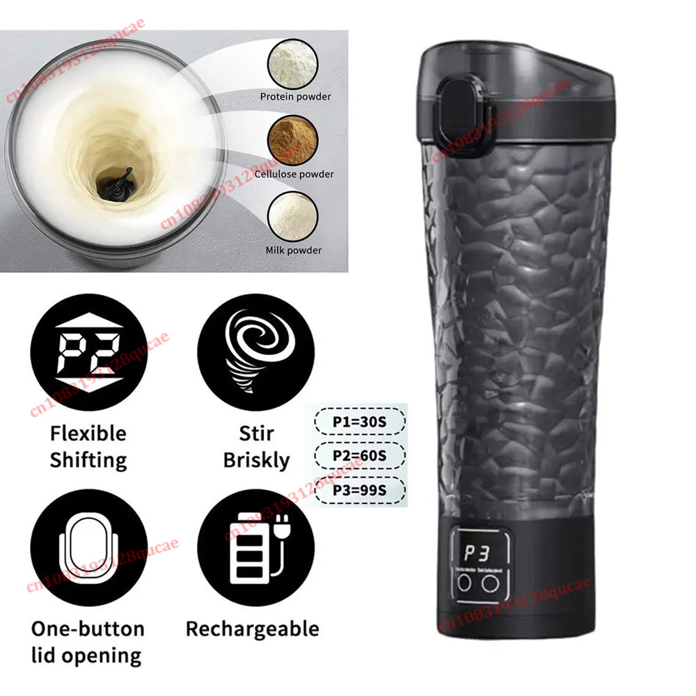 Protein Shaker Bottle - Shaker à protéines Portable, bouteille de
