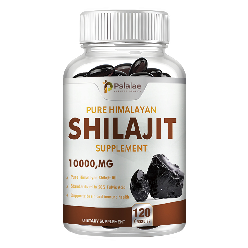 Shilajit Resin Pure - Capsules de résine Shilajit pures de