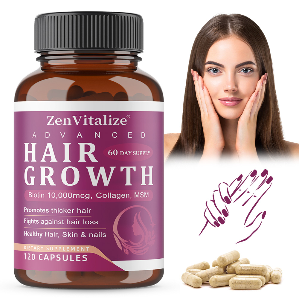 Biotin Hair Growth - Capsules de biotine + collagène -
