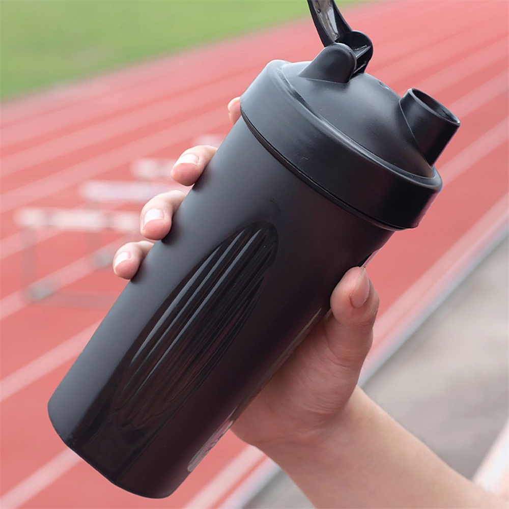 Protein Shaker Bottle - Shaker à protéines Portable de 600ml,