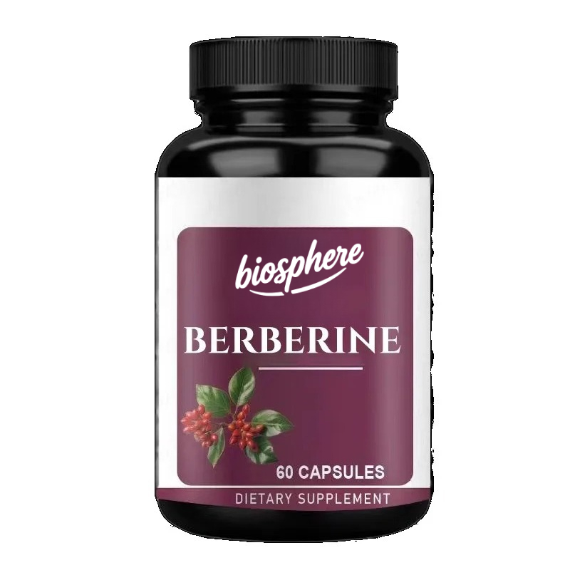 Berberine Hcl Capsule - Supplément Berberine-60 capsules végétariennes | 97%