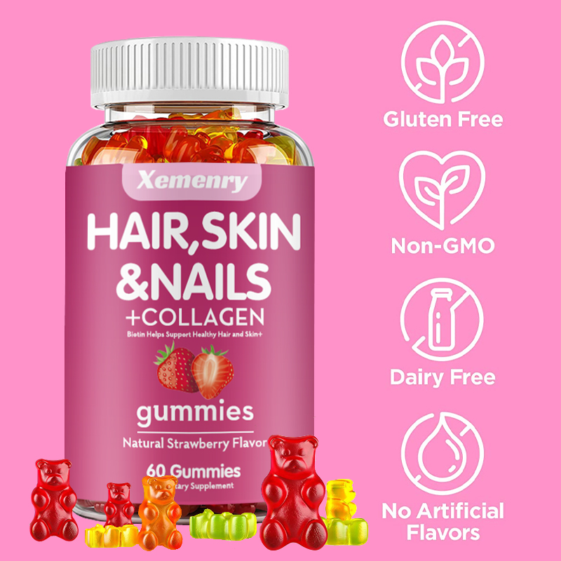 Biotine et vitamine Gummies Pu - Biotin Hair Growth avis et prix