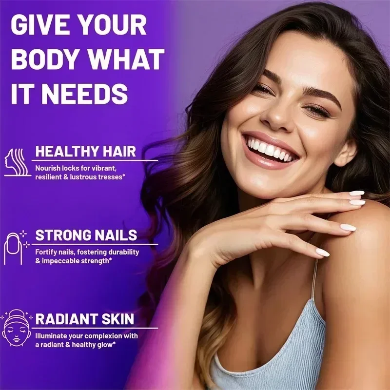 Supplément de kératine au coll - Biotin Hair Growth avis et prix