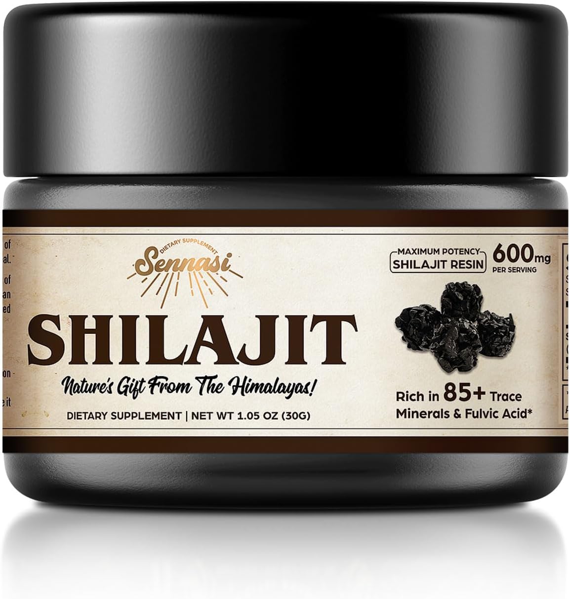 Shilajit pur de l'Himalaya, ré - Shilajit Resin Pure avis et prix