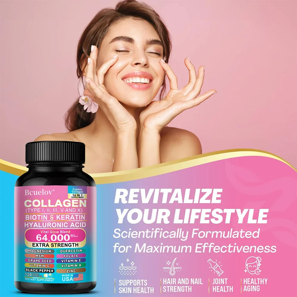 Capsules de collagène biotine  - Biotin Hair Growth avis et prix