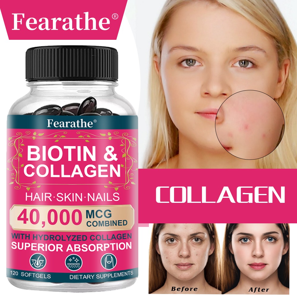 Biotine, collagène, acide hyal - Biotin Hair Growth avis et prix