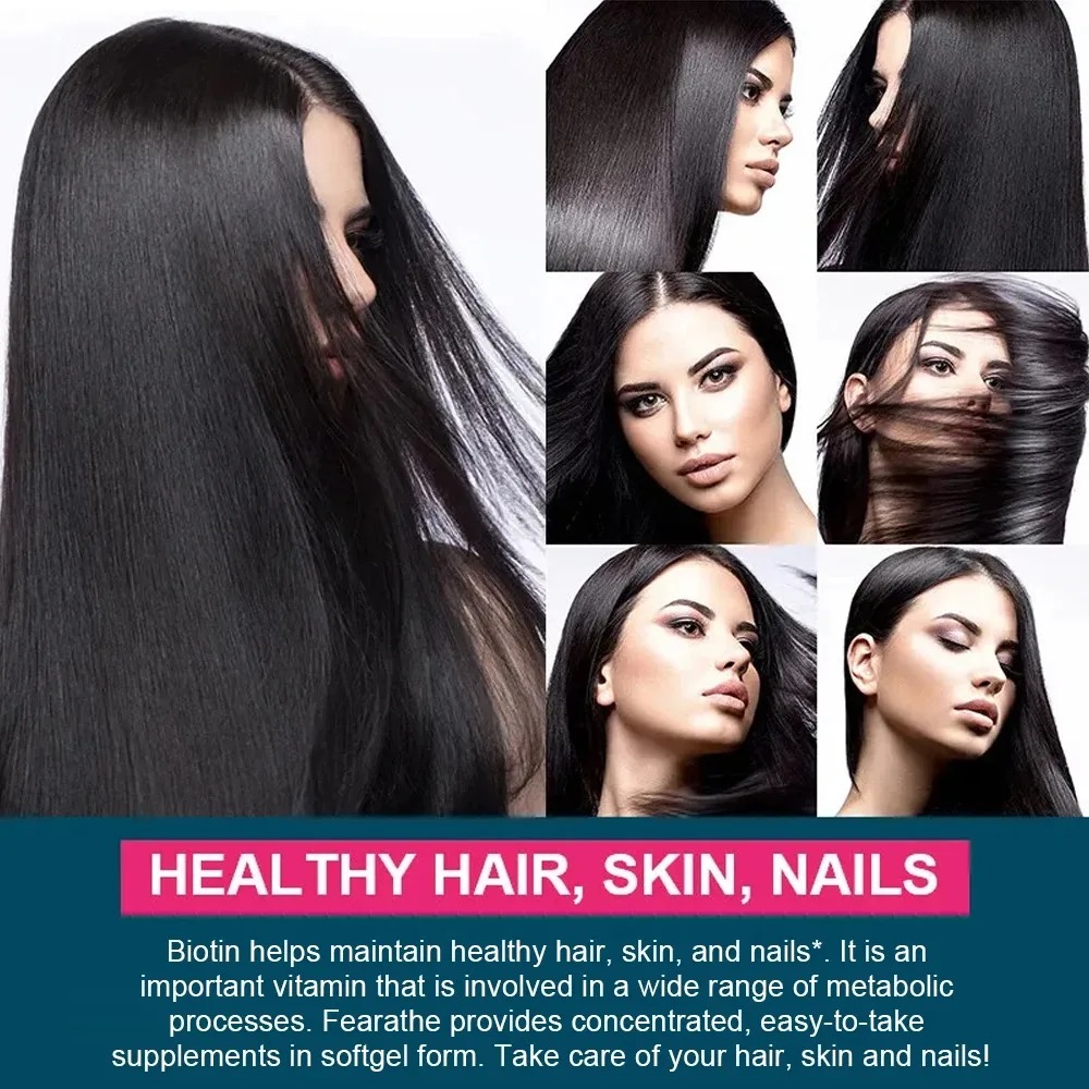 Biotine, collagène, acide hyal - Biotin Hair Growth avis et prix