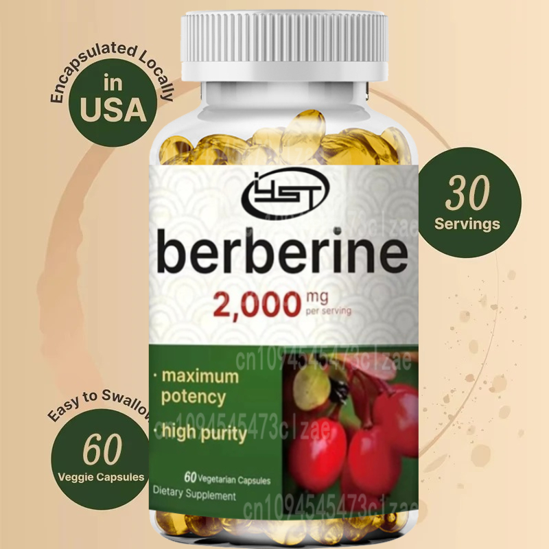 Supplément berbère |   60 caps - Berberine Hcl Capsule avis et prix