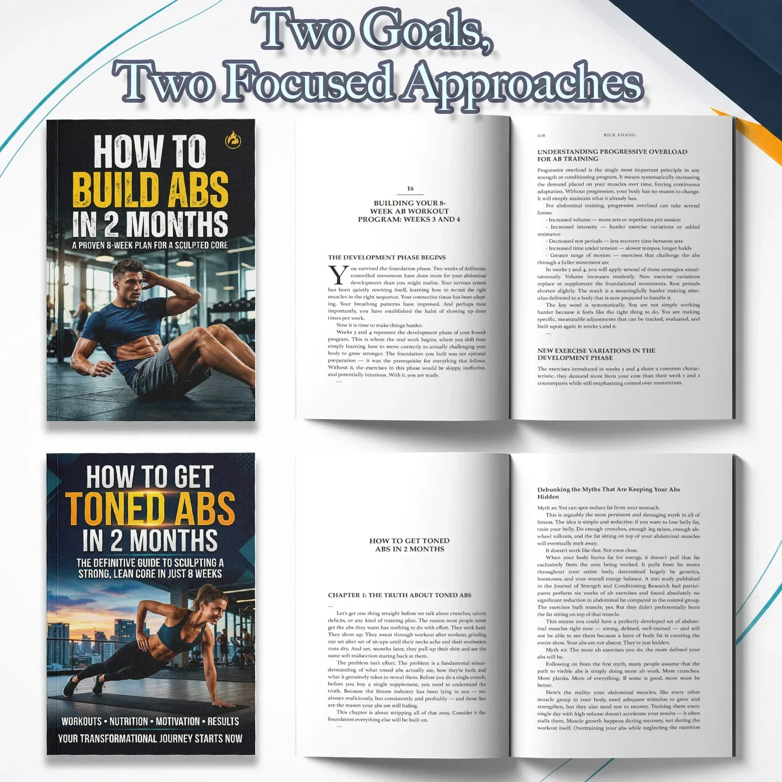 Ensemble de 2 guides d'entraîn - Fitness Nutrition Guide Book avis et prix