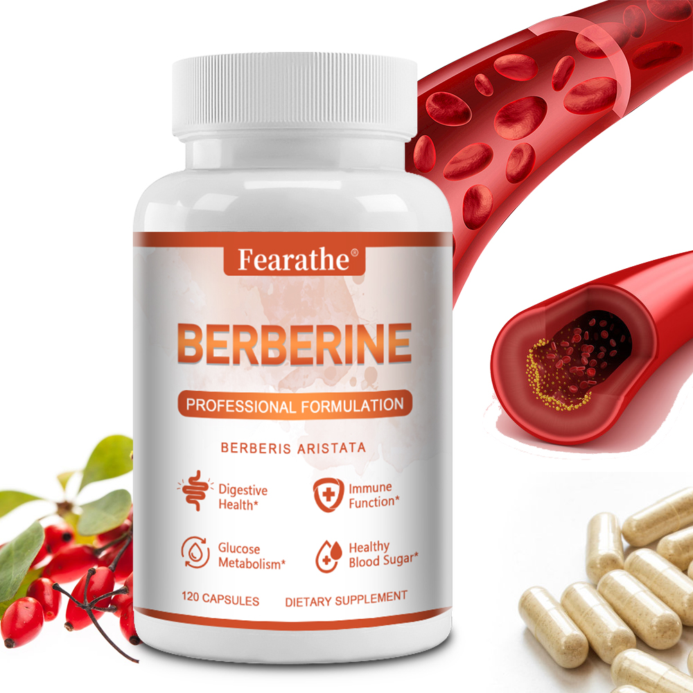 Capsules de berbérine HCL 1200 - Berberine Hcl Capsule avis et prix