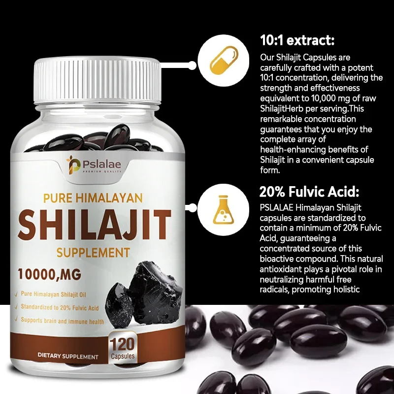 Capsules de résine Shilajit pu - Shilajit Resin Pure avis et prix