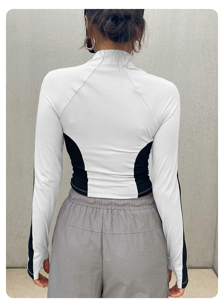 Veste de yoga à col montant, v - Fitness & Nutrition Lab Zapopan avis et prix