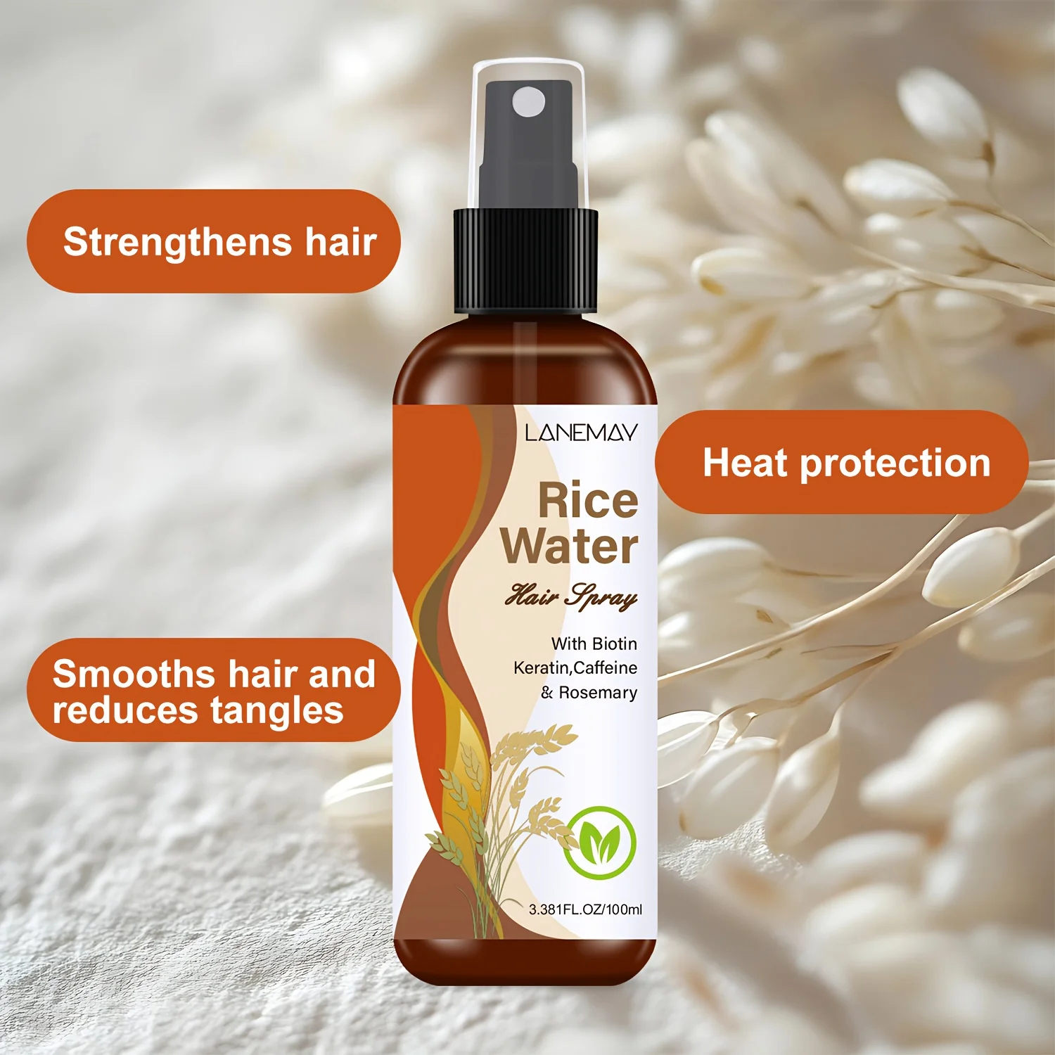 Spray capillaire à l'eau de ri - Biotin Hair Growth avis et prix