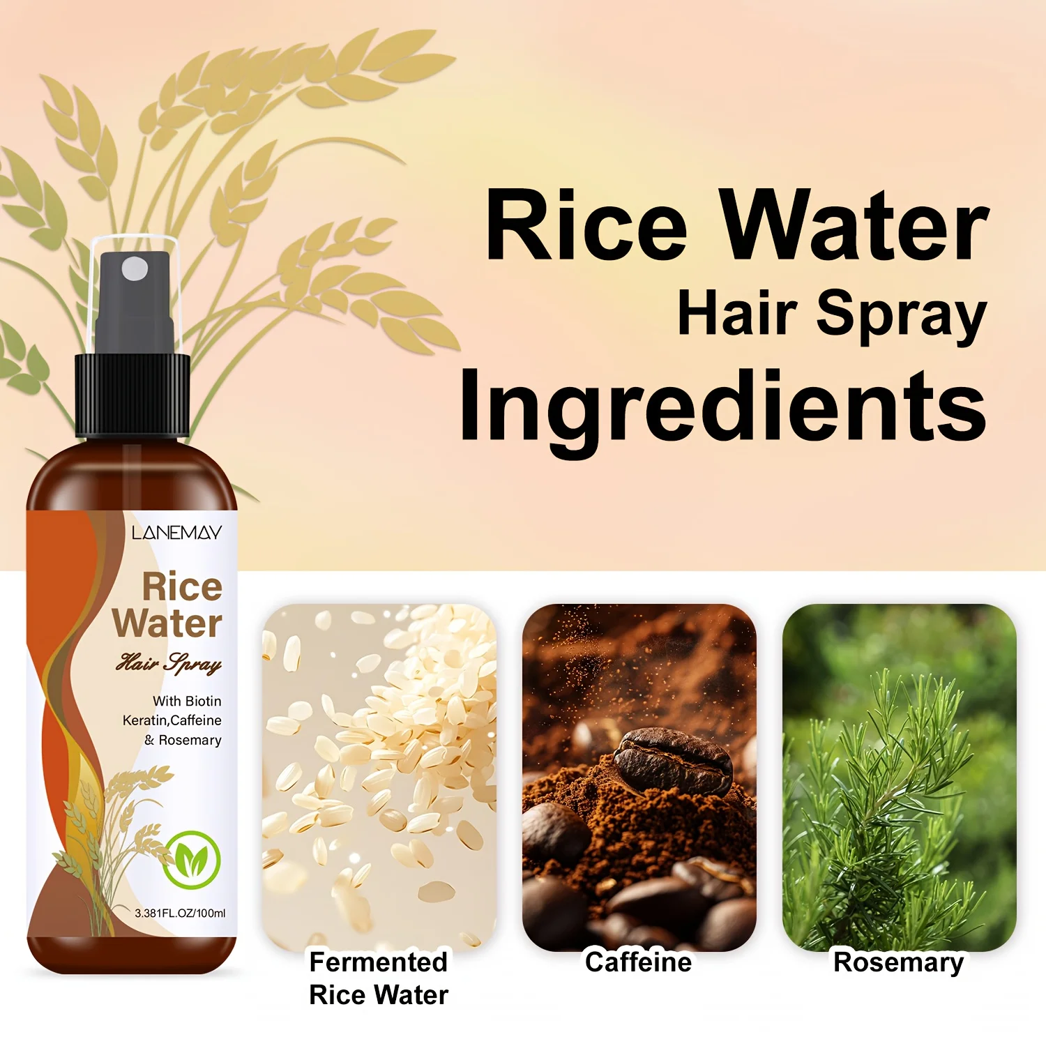 Spray capillaire à l'eau de ri - Biotin Hair Growth avis et prix