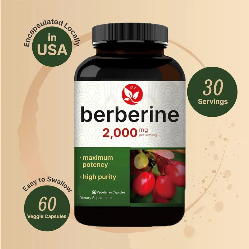Supplément Berberine 60 capsul - Berberine Hcl Capsule avis et prix