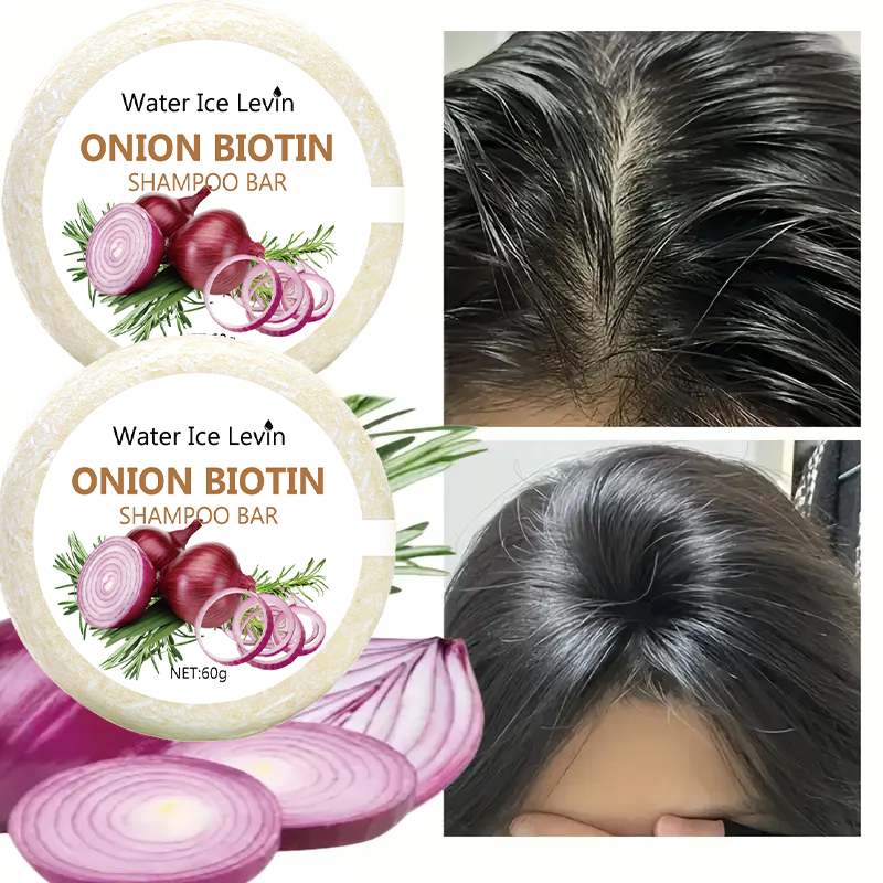 Shampooing solide à l'oignon e - Biotin Hair Growth avis et prix