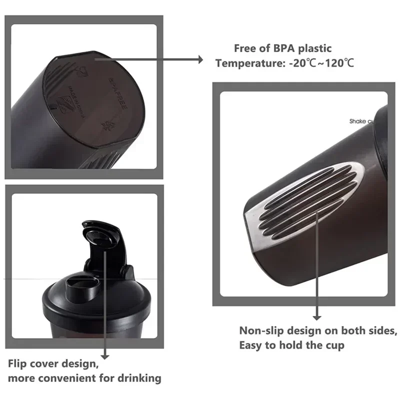 Tasse de boisson en plastique  - Protein Shaker Bottle avis et prix